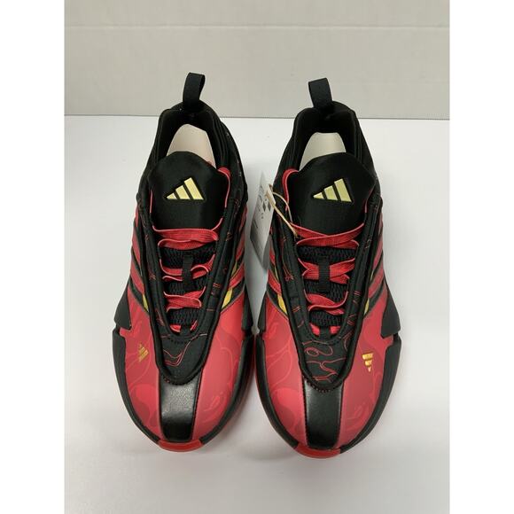 Adidas BAPE x Dame 9 Black Scarlet IH0786 Size 7.5 Red Black Basketball Sneakers main image 7